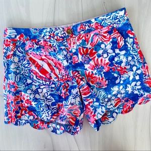 NWT Lilly Pulitzer Buttercup Short Pop Pop Print
